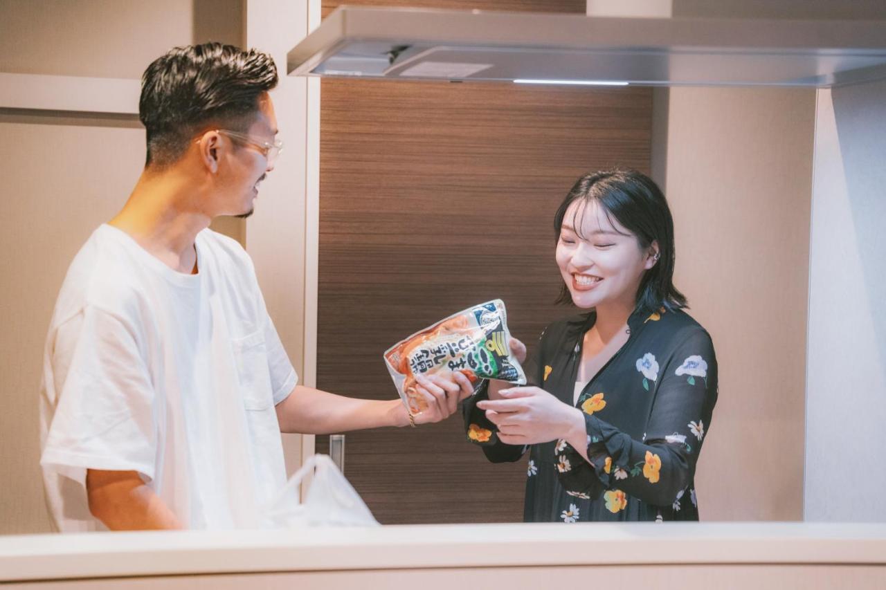 Grand Base Hakata Bay Aparthotel Fukuoka  Eksteriør bilde